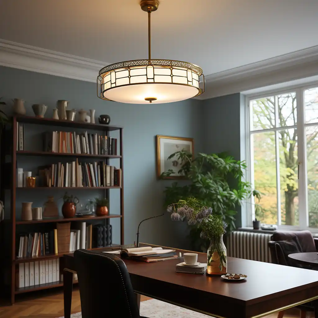 De kunst van het integreren van een plafonnière in je interieur